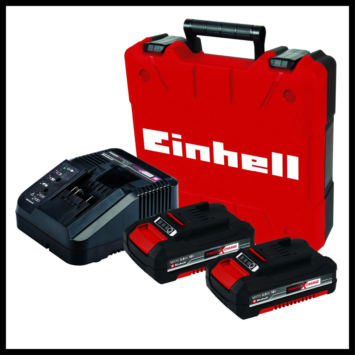 Einhell TP-CD 18/60 Li-i BL Kit 2.0 Ah + 39-delige Boor-/bitset - Accu Klopboor-/Schroefmachine - 2 Accu's - Power X-Change - Afbeelding 7