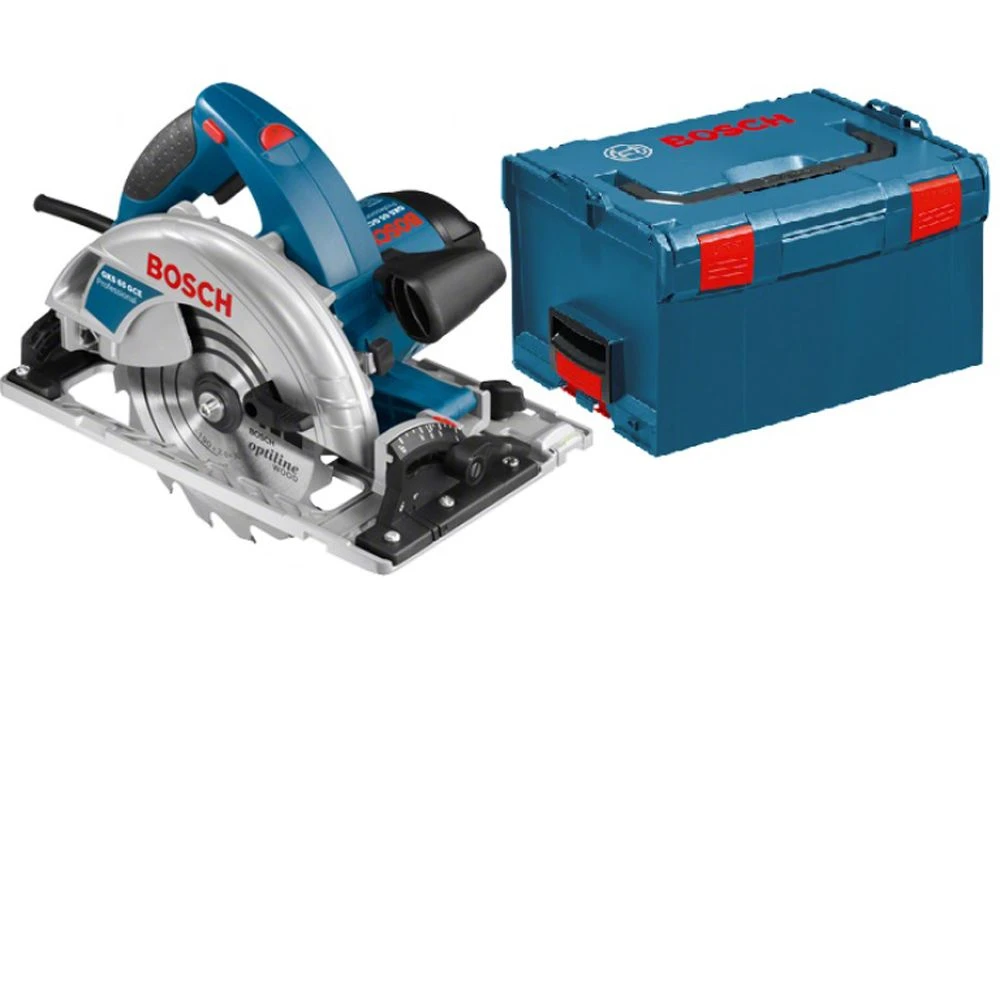 Bosch GKS 65 GCE Cirkelzaag En Geleiderail In L-Boxx - 1800W - 190mm - 0601668902 - Afbeelding 2