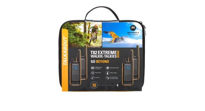 Motorola B8P00811YDEMAQ Talkabout T82 Extreme Quad - 4 Stuks