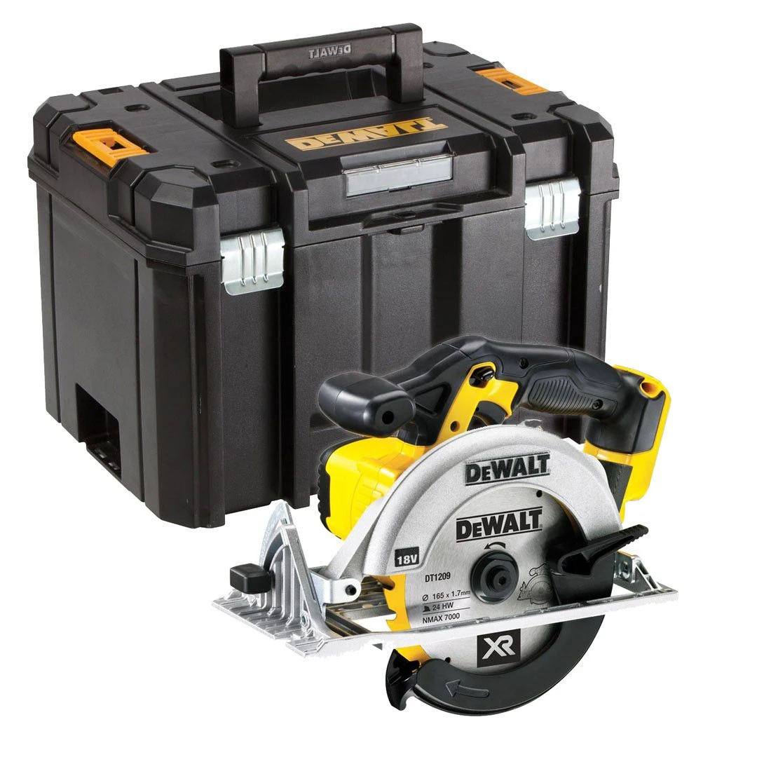 DeWalt DCS391M2 18V Li-Ion Accu Cirkelzaag Set (2x 4.0Ah Accu) In Koffer - 165mm - DCS391M2-QW - Afbeelding 2