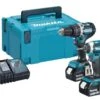 Makita DLX2181TJ 18V Li-Ion Accu Klop-/schroefmachine (DHP484) & Slagschroevendraaier (DTD154) Combiset (2x 5,0Ah Accu) In Mbox - Koolborstelloos