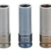 Sonic 300301 Doppenset 1/2'' Voor Wielmoeren 3 Delig - 17, 19, 21 Mm
