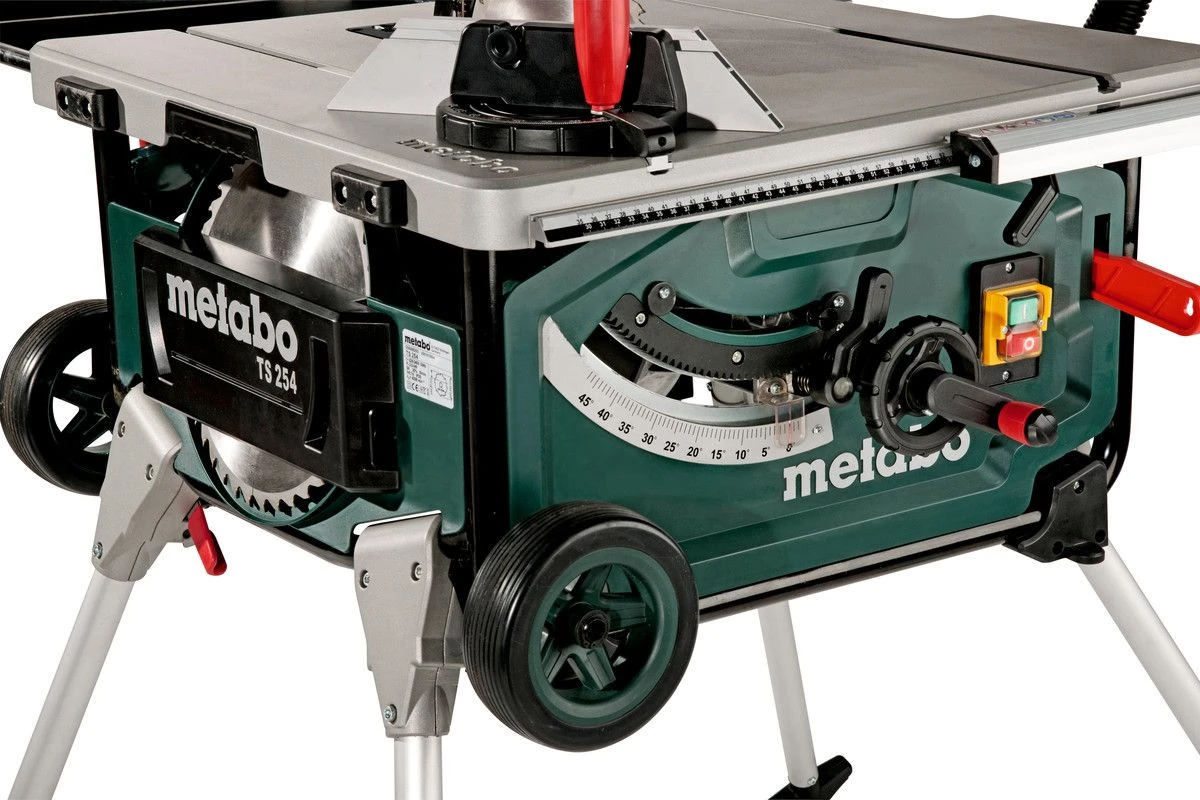 Metabo TS 254 Zaagtafel Op Uitklapbaar Onderstel - 2000W - 254 X 30mm - 600668000 - Afbeelding 3
