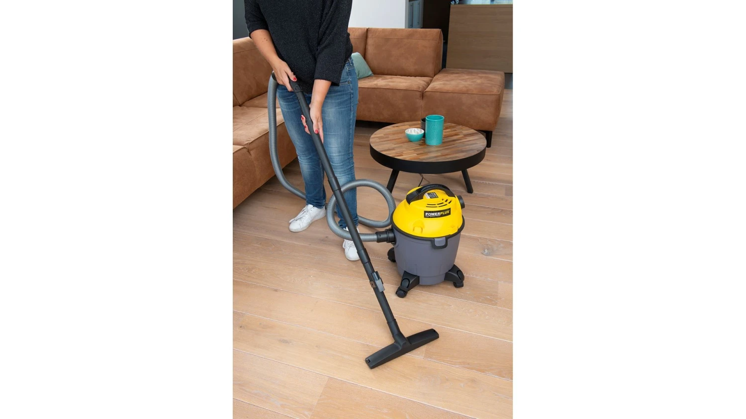 Powerplus POWX321 Bouwstofzuiger - Nat/Droog - 1000W - 18L - Afbeelding 7