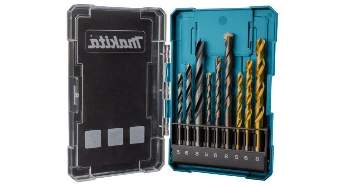 Makita D-71962 9-delige Borenset Steen/Hout/Metaal