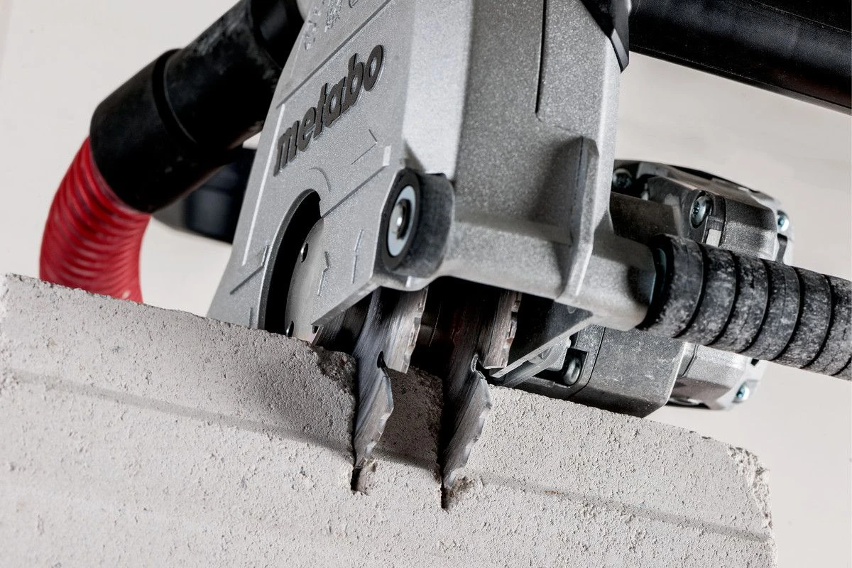 Metabo MFE 40 Sleuvenfrees Incl. 2 Diamantschijven In Koffer - 1900W - 604040500 - Afbeelding 3