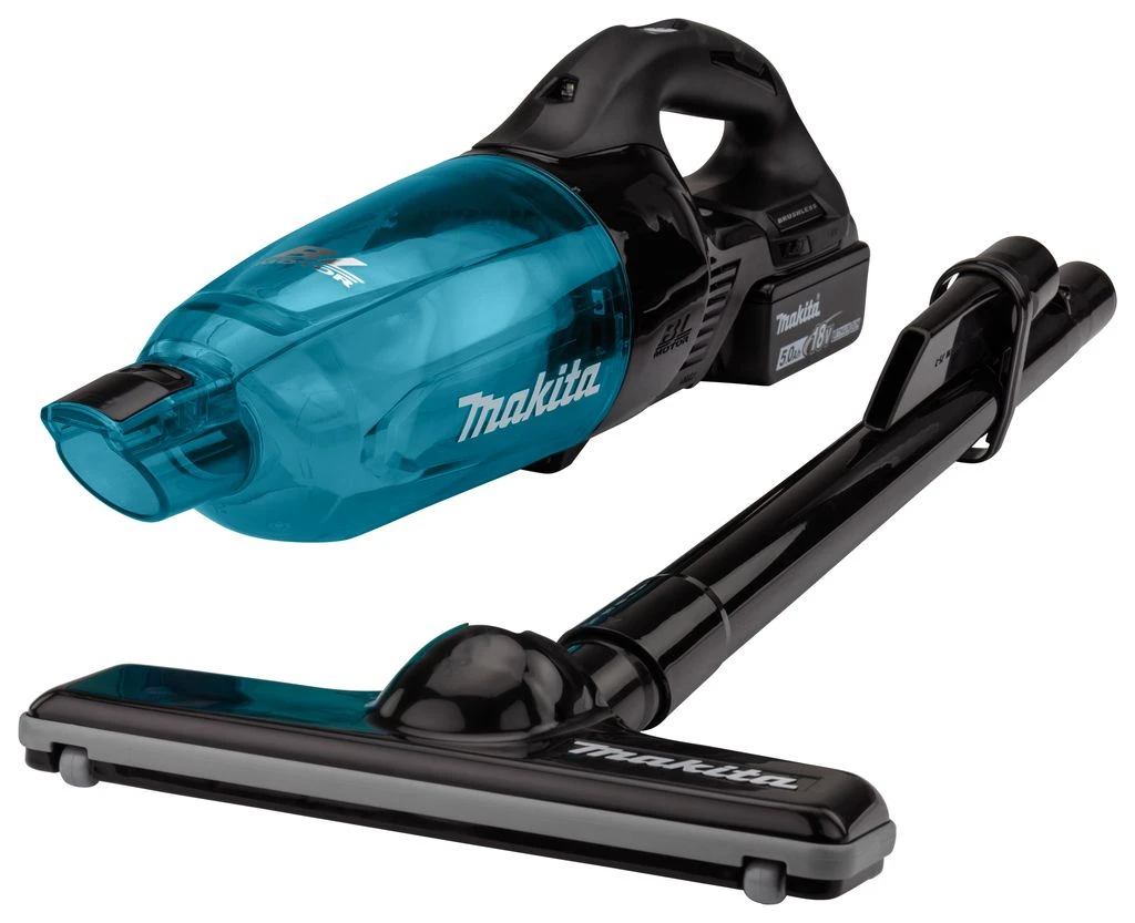 Makita DCL281FRTB 18V Li-Ion Accu Steelstofzuiger Zwart Set (1x 5,0Ah) - 1500l/min - Koolborstelloos - Afbeelding 12