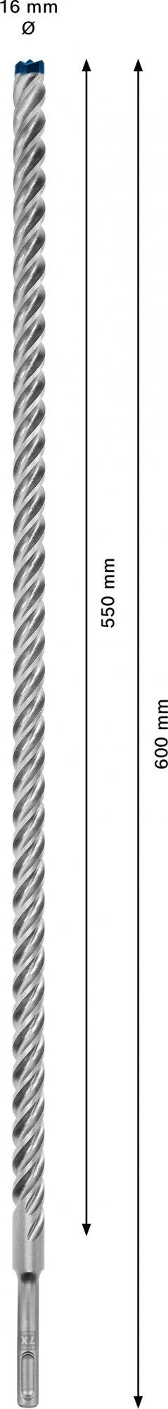 Bosch 2608900134 EXPERT Hamerboor SDS Plus-7X 16x550x615mm - Afbeelding 3