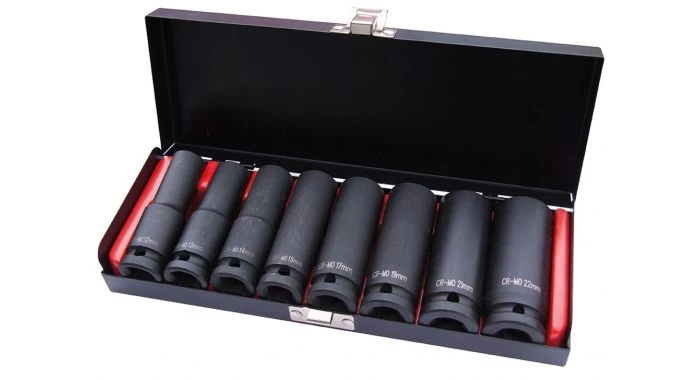 Rodac RA8692 8-delige Krachtdoppenset - 12-22mm - 1/2"