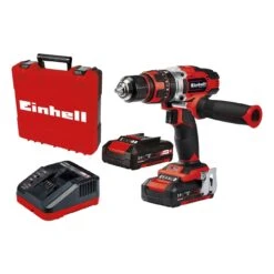 Einhell TE-CD 18/48 Li-i Kit 18V Li-Ion Accu Klopboor-/Schroefmachine Set (2x 2,0Ah Accu) In Koffer - 4513935