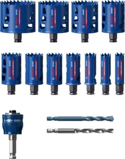 Bosch 2608900448 EXPERT 14-delige Power-Change Gatzagenset Tough Material Universal 20/22/25/32/35/40/44/51/60/68/76