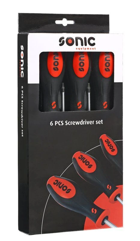Sonic 600619 Schroevendraaierset TX - 6 Delig - Afbeelding 2
