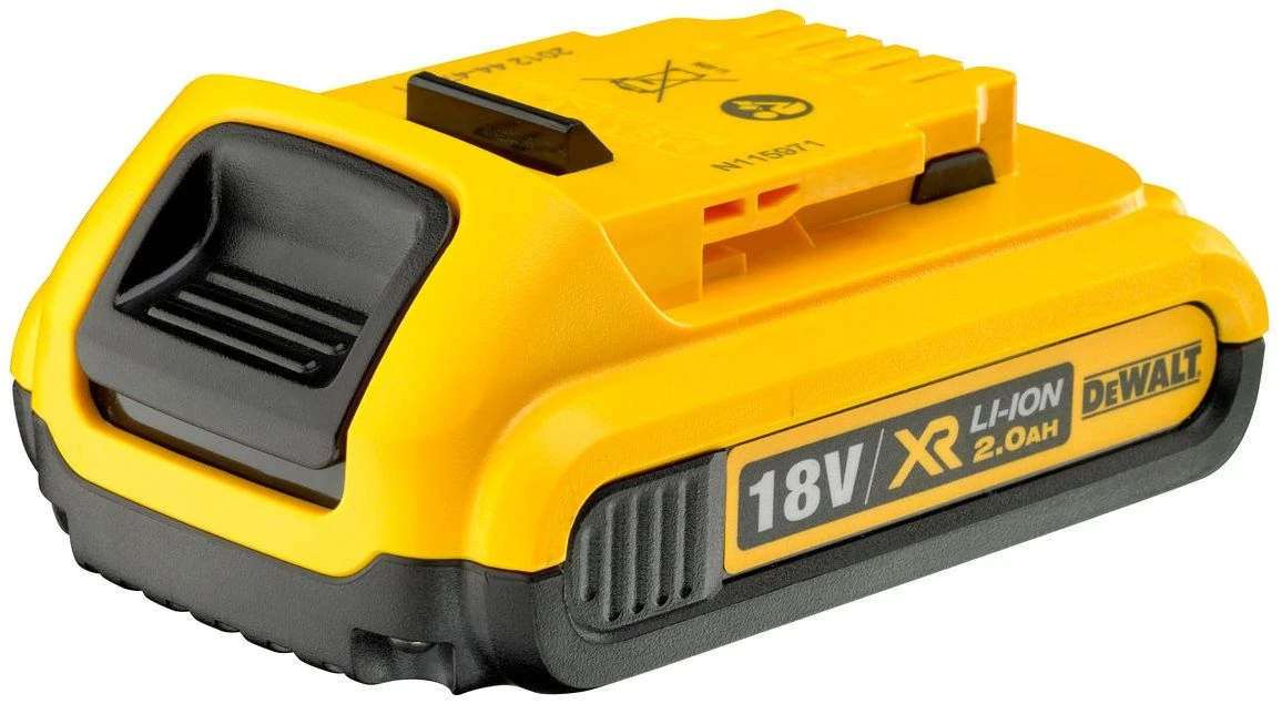 DeWalt DCB115D2 18V Li-Ion Accu Starterset (2x 2.0Ah) + Lader - DCB115D2-QW - Afbeelding 2