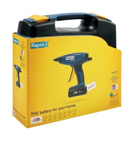 Rapid BGX500 18V Li-ion Accu Lijmpistool Set (2.5Ah Accu) In Koffer- Power4All - Afbeelding 6