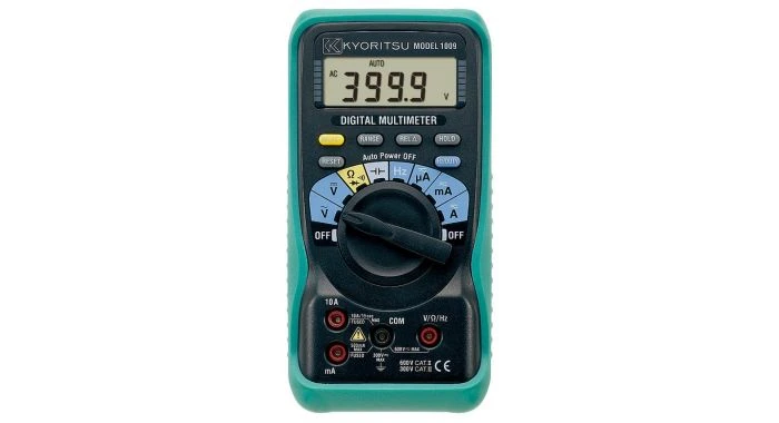 Kyoritsu 1009 Digitale Multimeter - AC/DC 600V & 10A - 010090301C