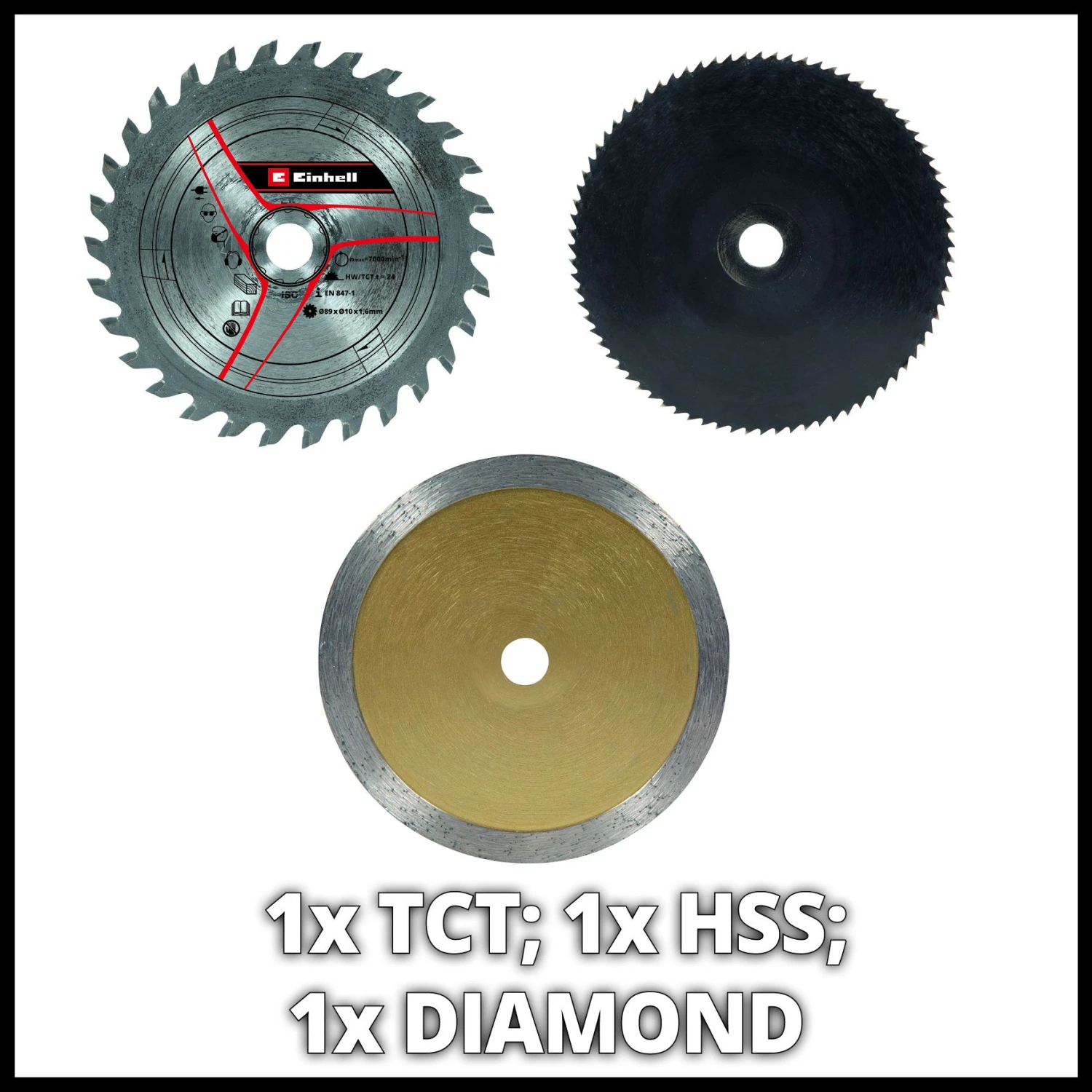 Einhell TC-CS 89 Mini Handcirkelzaag - 600W - 89 X 10 Mm - Afbeelding 2