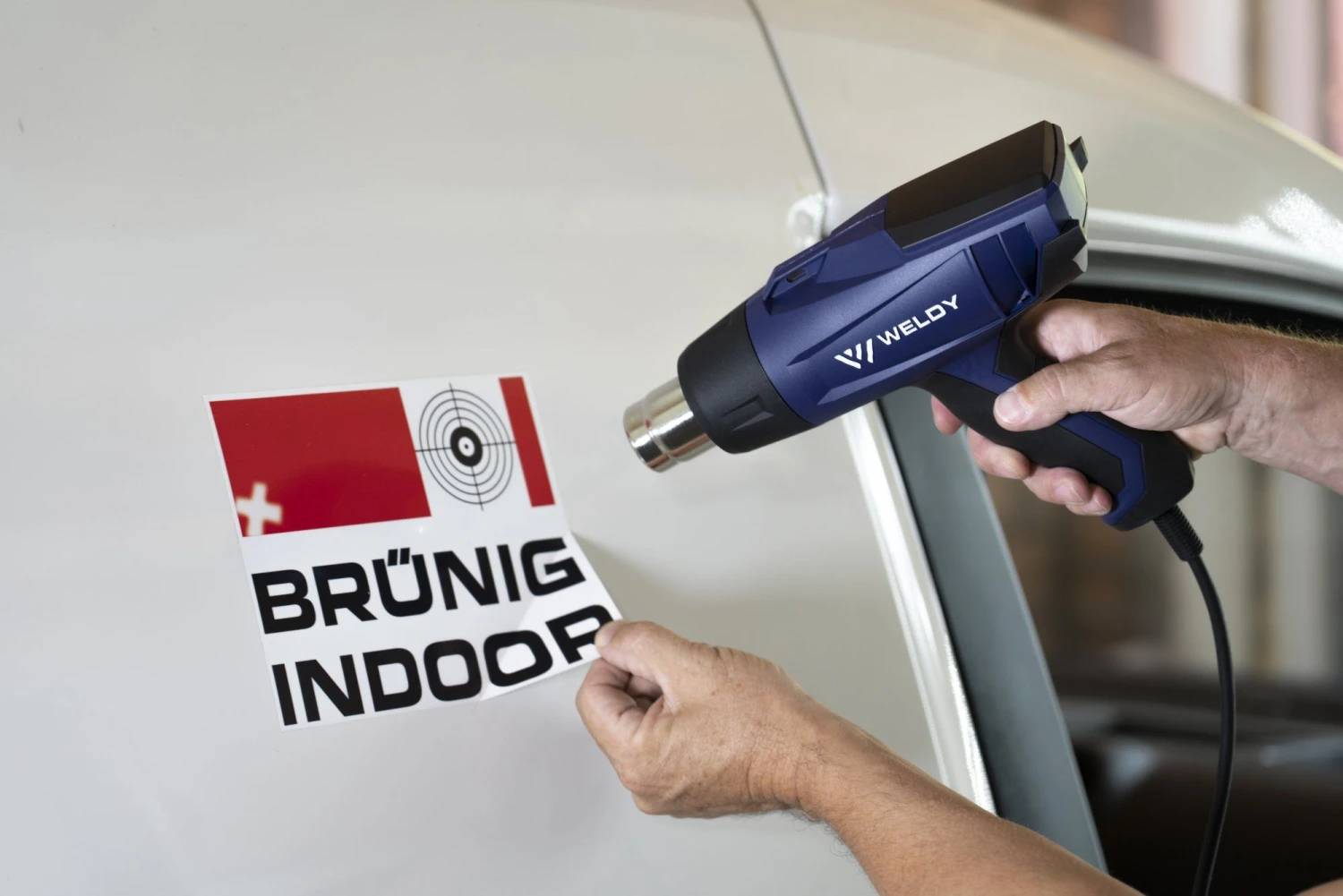 Weldy HG 330-B Heteluchtpistool Car Wrapping Kit - 1600W - Afbeelding 5