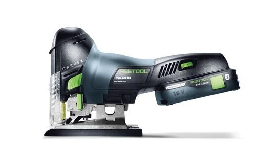 Festool CARVEX PSC 420 HPC4,0 EBI-Set 18V Li-Ion Accu Decoupeerzaagmachine Set (1x 4,0Ah) In Systainer - 120mm - 576523 - Afbeelding 2