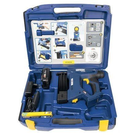 Rapid BTX606 18V Li-ion Accu Tacker Set (2.5Ah Accu) In Koffer - Power4All - Afbeelding 5