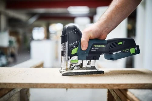 Festool CARVEX PSC 420 HPC4,0 EBI-Set 18V Li-Ion Accu Decoupeerzaagmachine Set (1x 4,0Ah) In Systainer - 120mm - 576523 - Afbeelding 3