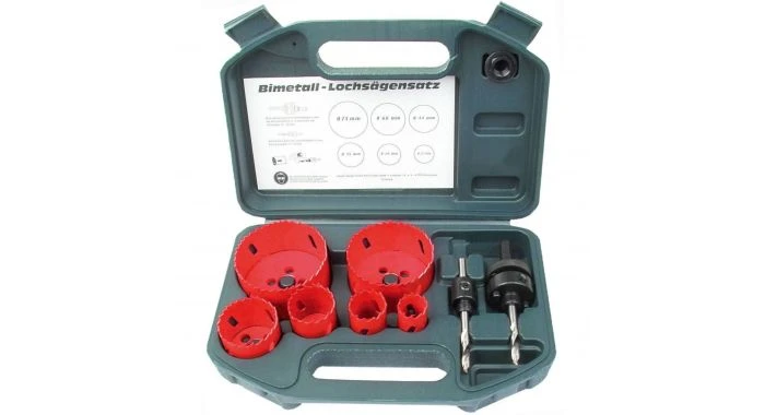 Brüder Mannesmann 44100 8-delige Gatenzaag Set In Koffer