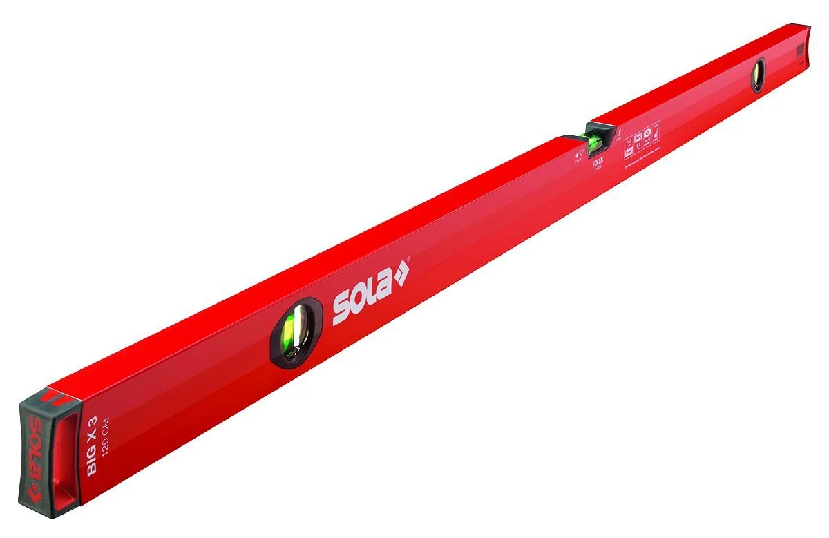 Sola BigX 3 180 Blokwaterpas - X-profiel - 1800mm - 01373601 - Afbeelding 2