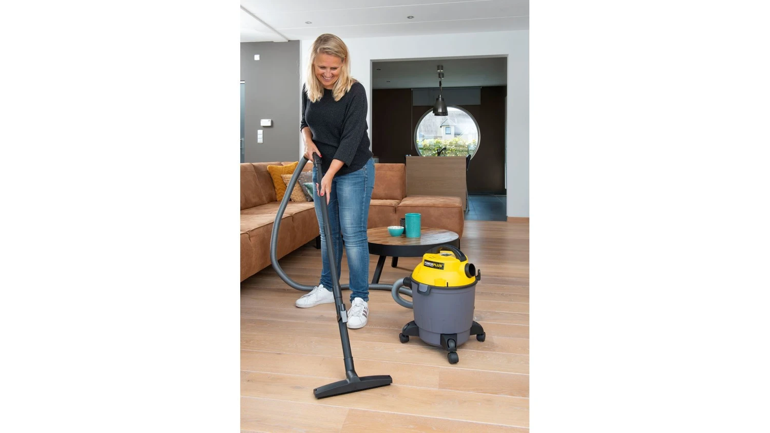 Powerplus POWX321 Bouwstofzuiger - Nat/Droog - 1000W - 18L - Afbeelding 8