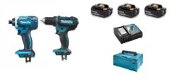 Makita DLX2127TJ1 18V Li-Ion Accu Boor-/schroefmachine (DDF482Z) & Slagschroevendraaier (DTD152Z) Combiset (3x 5,0Ah Accu)