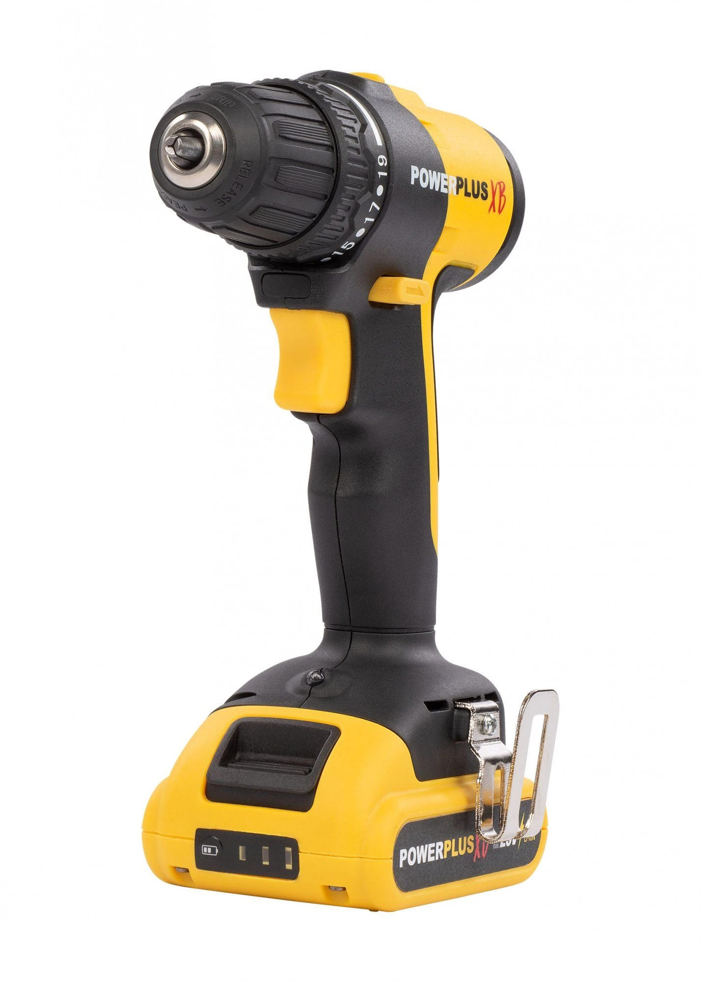 Powerplus POWXBBOX10 20V Accu Combiset (schroef-/boormachine & Multitool) (1x 4,0Ah) In Koffer - Afbeelding 5