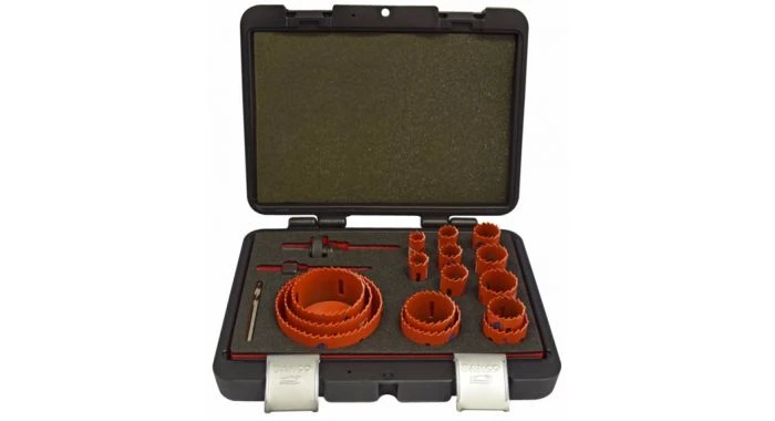 Bahco 3834-SET-153 18-delige Sandflex Gatzagenset In Koffer - Bi-Metaal