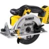 DeWalt DCS391M2 18V Li-Ion Accu Cirkelzaag Set (2x 4.0Ah Accu) In Koffer - 165mm - DCS391M2-QW