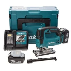 Makita DJV182RMJ 18V Li-Ion Accu Decoupeerzaag Set (2x 4.0Ah Accu) In Mbox - D-greep - Variabel - Koolborstelloos
