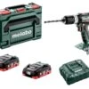 Metabo SB 18 L BL 18V LiHD Accu Klopboormachine Set (2x 4,0Ah) In MetaBOX - 32mm - 13mm - Koolborstelloos