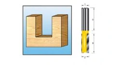 Makita D-10067 Groeffrees - 8mm - 8mm