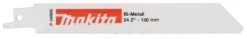Makita P-04905 Reciprozaagblad - 150 X 1,0mm - RVS/Metaal (5st)