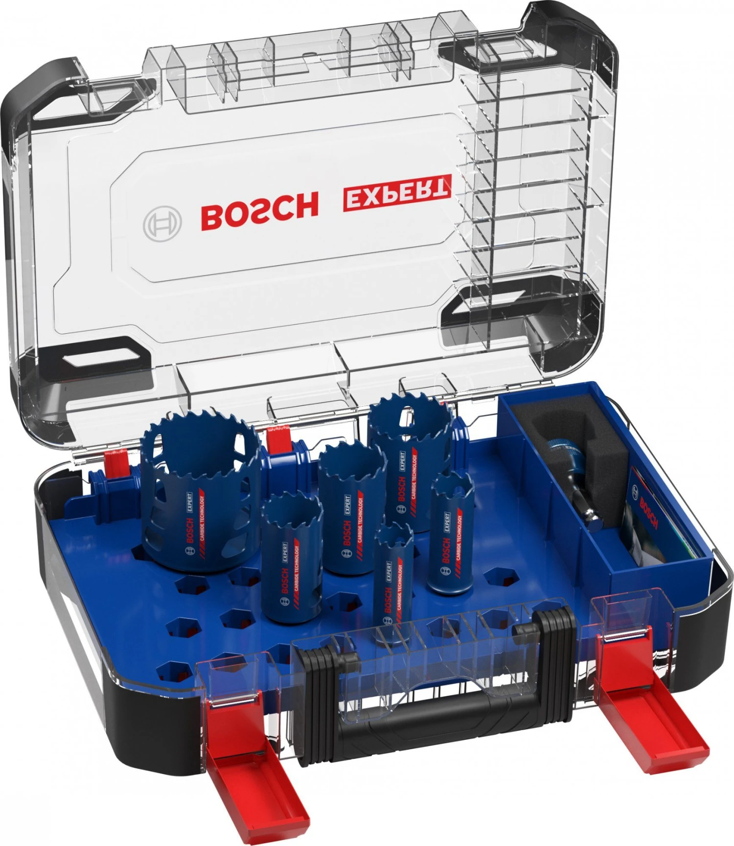 Bosch 2608900446 EXPERT 9-delige Power-Change Gatzagenset Tough Material Universal 22/25/35/40/51/68 - Afbeelding 2