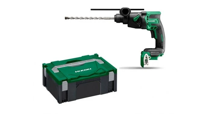 HiKOKI DH18DPBW2Z Accu Boorhamer SDS+ 18V - 1.3 J - Exclusief Lader En Accu's - HSC II Koffer