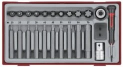 Teng Tools TTTX23 23-delige Bitset In Tray - Torx - 68860105