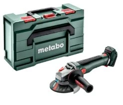 Metabo WB 18 LT BL 11-125 Quick 18V Accu-slijper Body In MetaBox - 125 Mm