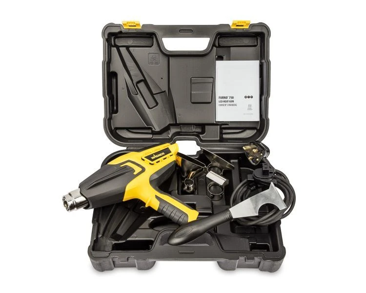 Wagner Furno 750 Heteluchtpistool Incl. Accessoires In Koffer - 2000W - 820l/min - Afbeelding 4