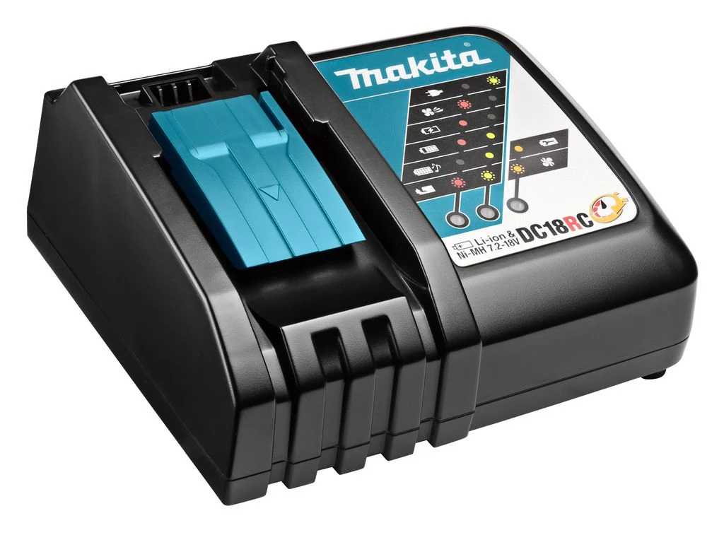 Makita 18V Li-Ion Accu Klopboor-/schroefmachine (DHP453) & Slagschroevendraaier (DTD152) Combiset (2x 5.0Ah Accu) In Mbox - Afbeelding 5