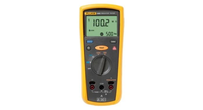 Fluke 1503 Digitale Isolatieweerstand Tester - AC/DC 500-1000V - 0,01MΩ Tot 2000MΩ - 2427883