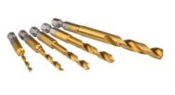 Makita B-57308 Metaalborenset HSS-TiN 5-delig