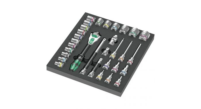 Wera 05150112001 9722 31-delige 8000 C Zyklop Set In Schuimstof Inleg - 1/2"