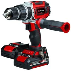 Einhell TP-CD 18/60 Li-i BL Kit 2.0 Ah + 39-delige Boor-/bitset - Accu Klopboor-/Schroefmachine - 2 Accu's - Power X-Change