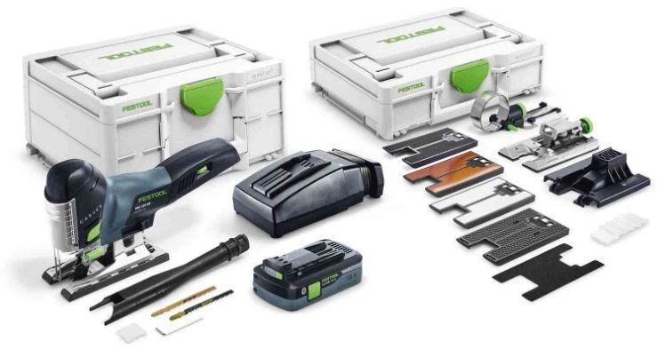 Festool CARVEX PSC 420 HPC4,0 EBI-Set 18V Li-Ion Accu Decoupeerzaagmachine Set (1x 4,0Ah) In Systainer - 120mm - 576523
