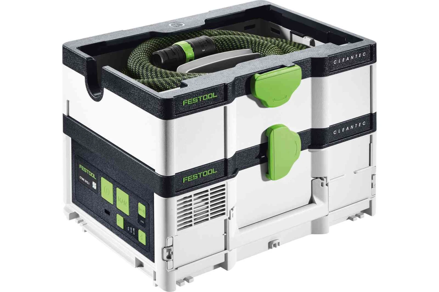 Festool CTMC SYS HPC 4,0 I-Plus 36V (2x18V) Li-Ion Accu Stofzuiger Set (4x4.0Ah) - 2400L/min - M-klasse - 576942 - Afbeelding 2