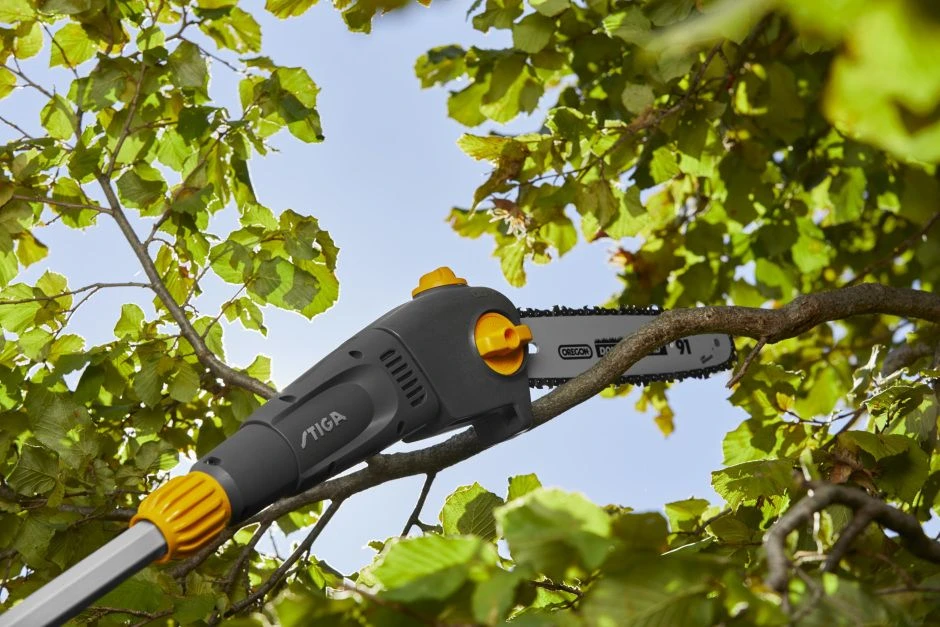 Stiga PS 700e Accu Snoeizaag Op Steel - 25cm - Telescopisch - Afbeelding 10