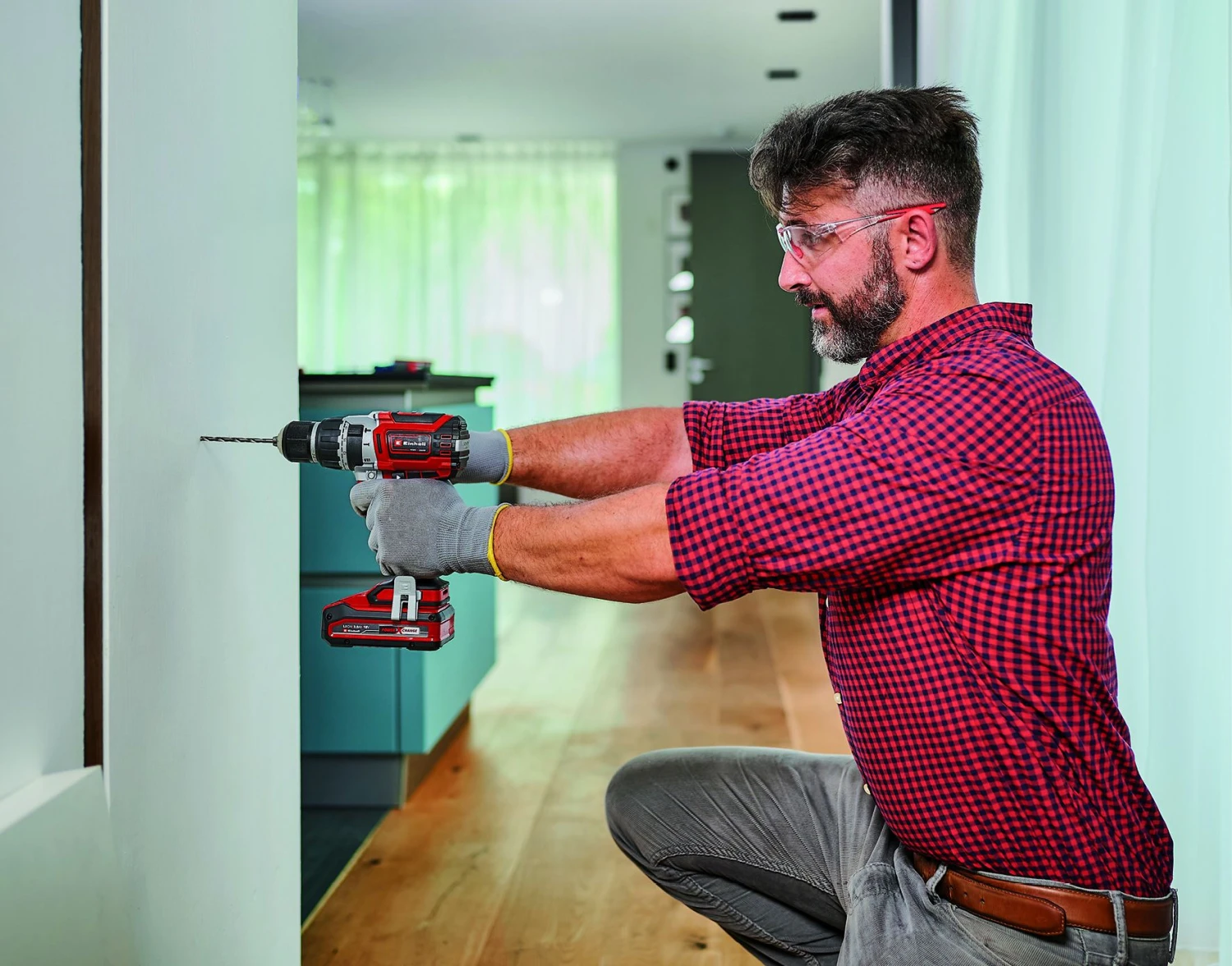 Einhell TP-CD 18/60 Li-i BL Kit 2.0 Ah + 39-delige Boor-/bitset - Accu Klopboor-/Schroefmachine - 2 Accu's - Power X-Change - Afbeelding 8