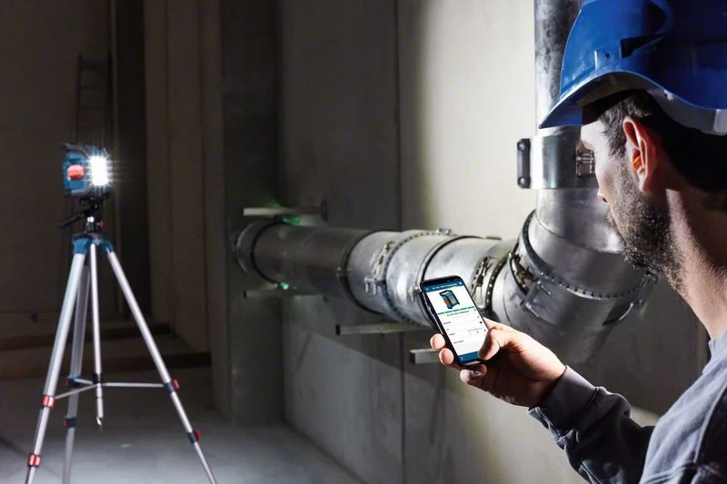 Bosch GLI 18V-1200 C 18V Li-ion Accu Lamp Body - 1200lm - 0601446700 - Afbeelding 2